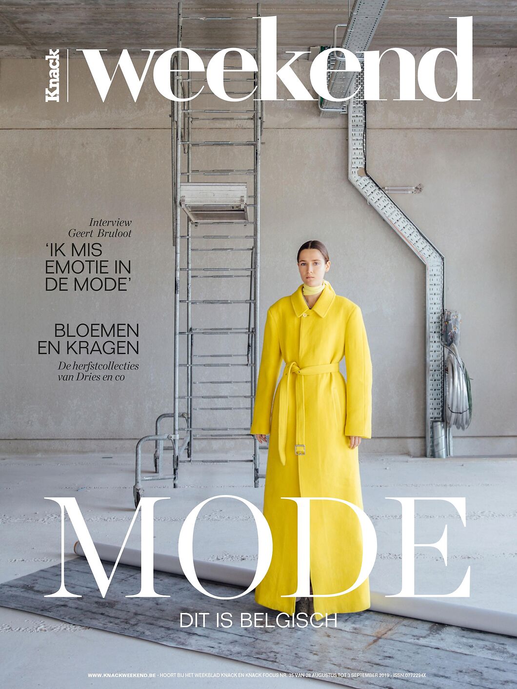 raf simons x glenn sestig. knack weekend