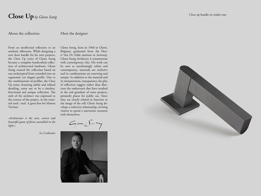 close up. maison vervloet