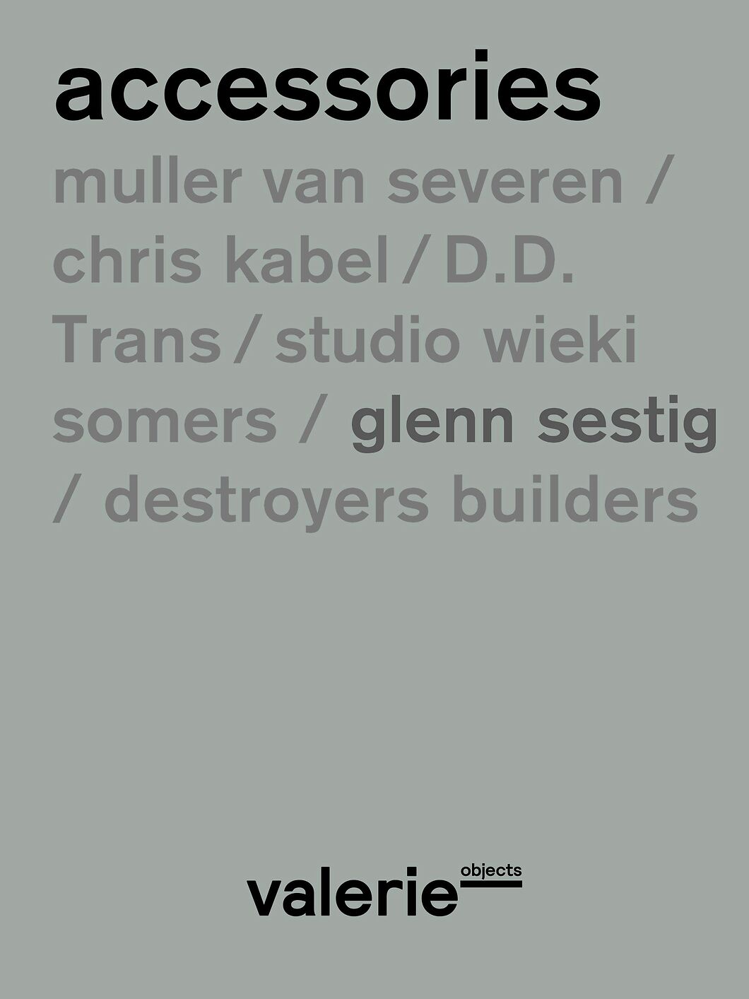 dishes to dishes. valerie objects