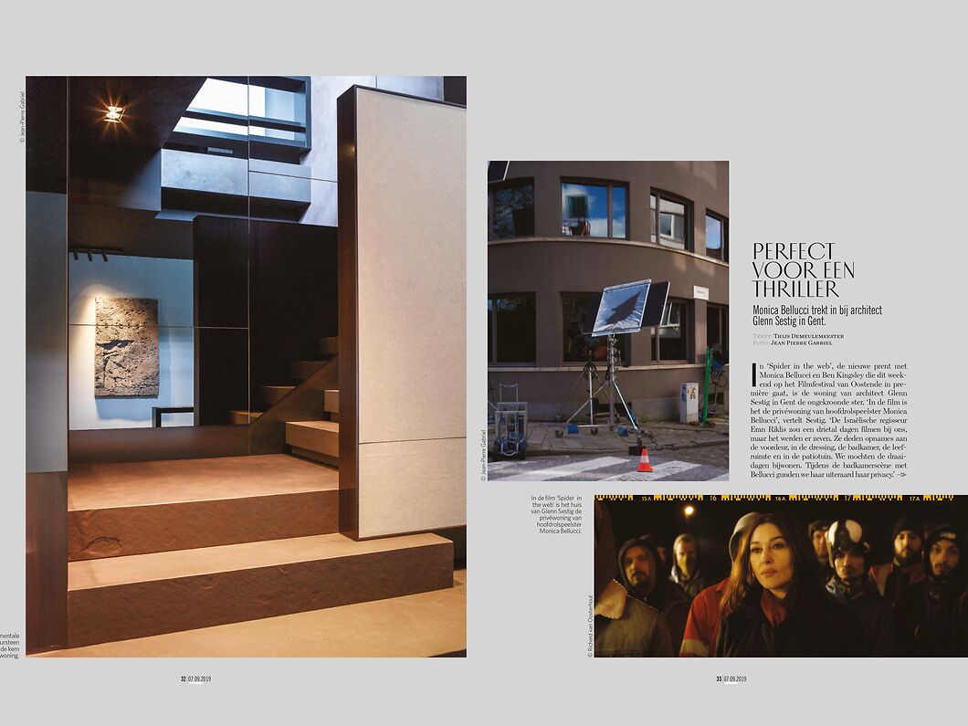 spider in the web. sabato magazine