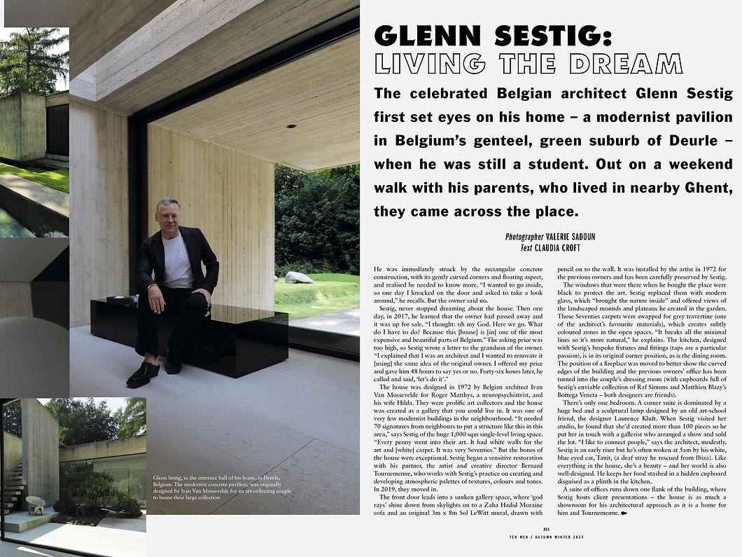 10 men magazine. london