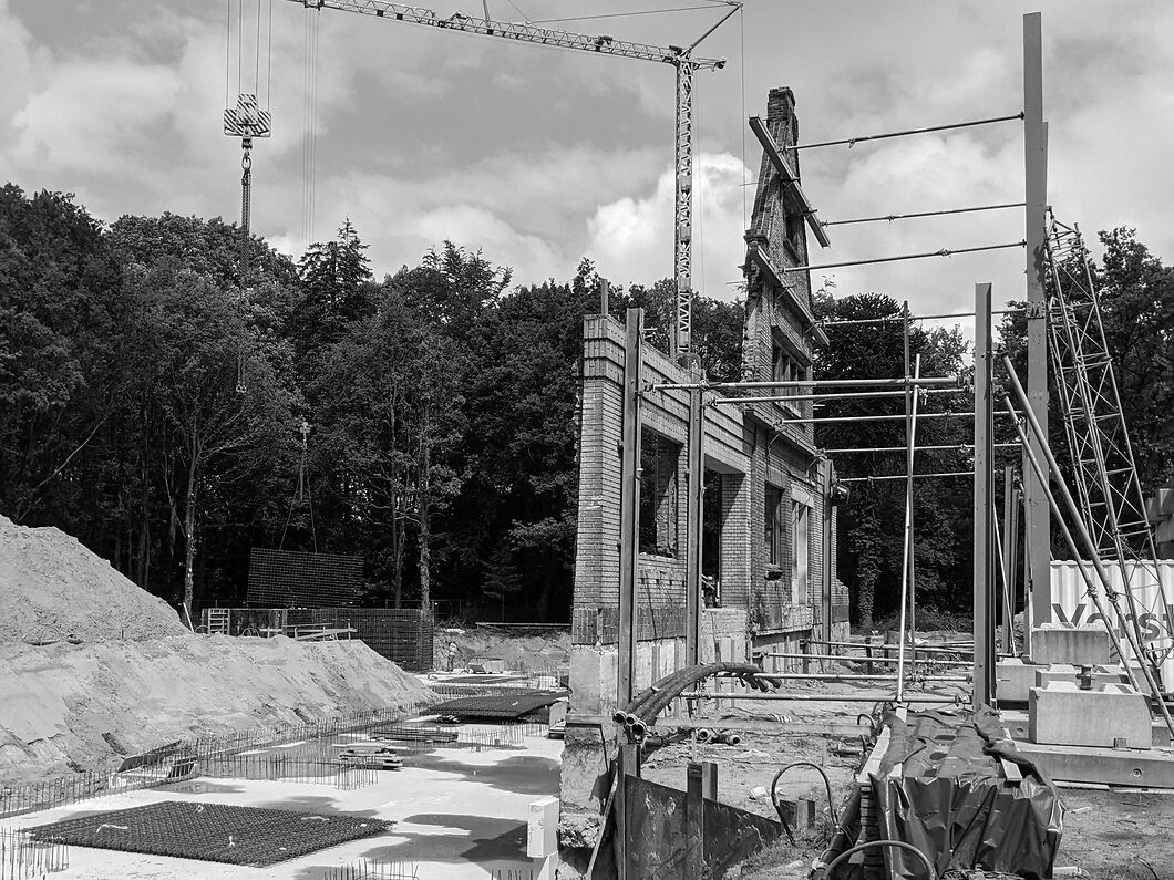 mansion clos des genêts. sint-martens-latem