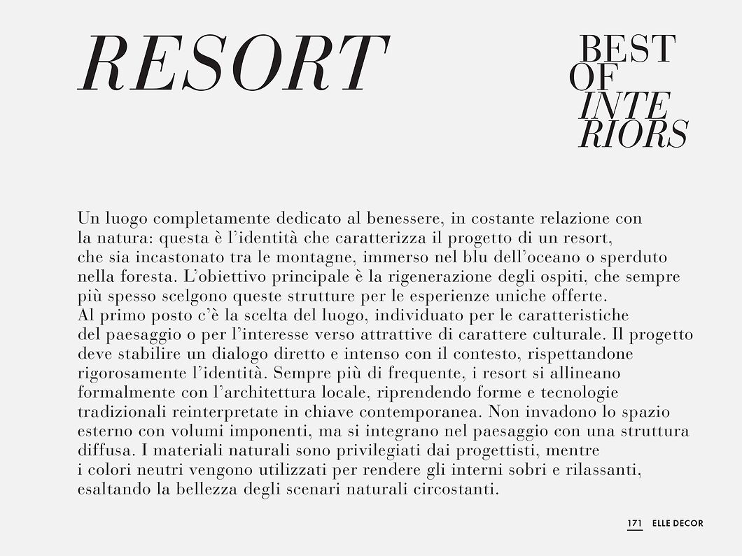 elle decor italia. best of interiors worldwide