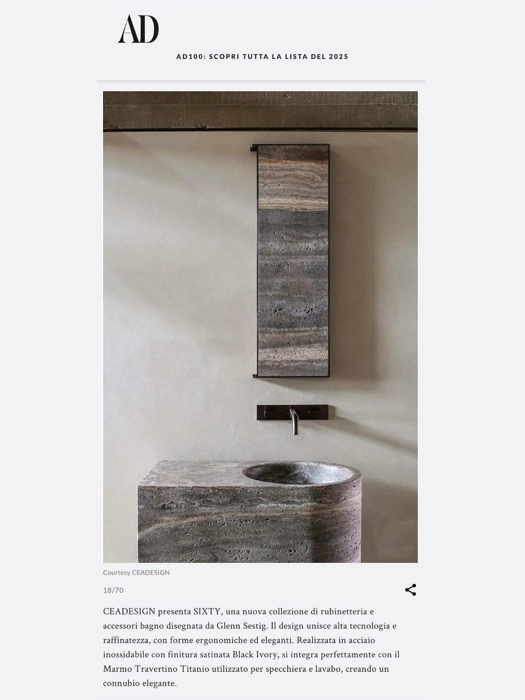 ad italia. sixty collection