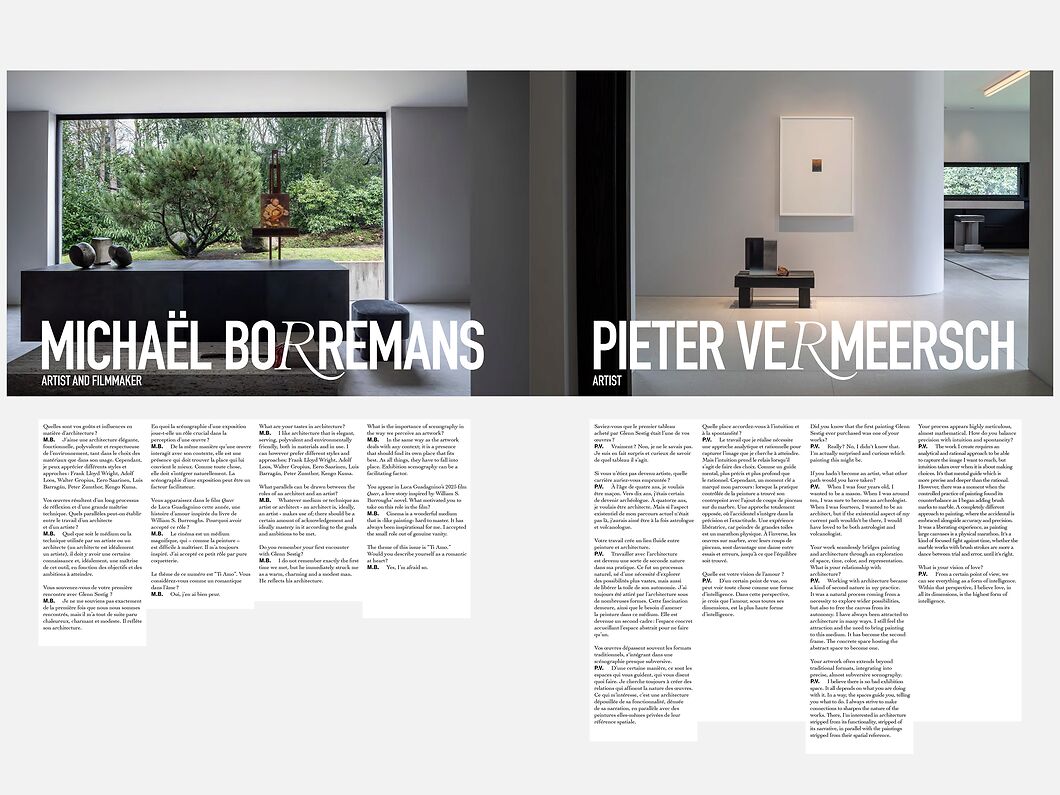 exhibition magazine. paris